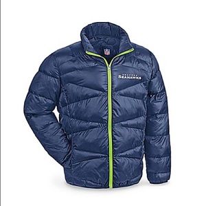 Seattle Seahawks NFL Team Puffer Jacket